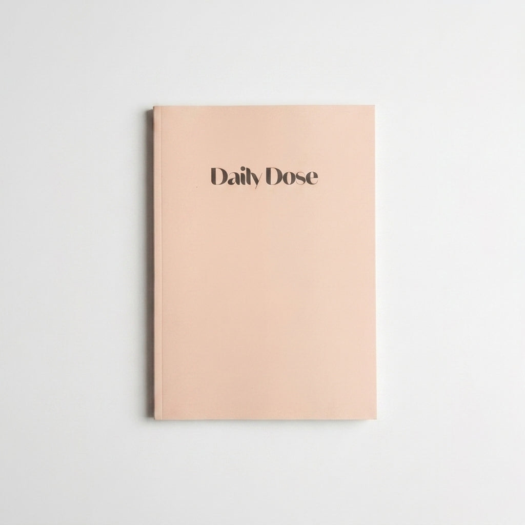 Daily Dose Wellness Journal – Softcover | Guided Gratitude & Habit Tracker